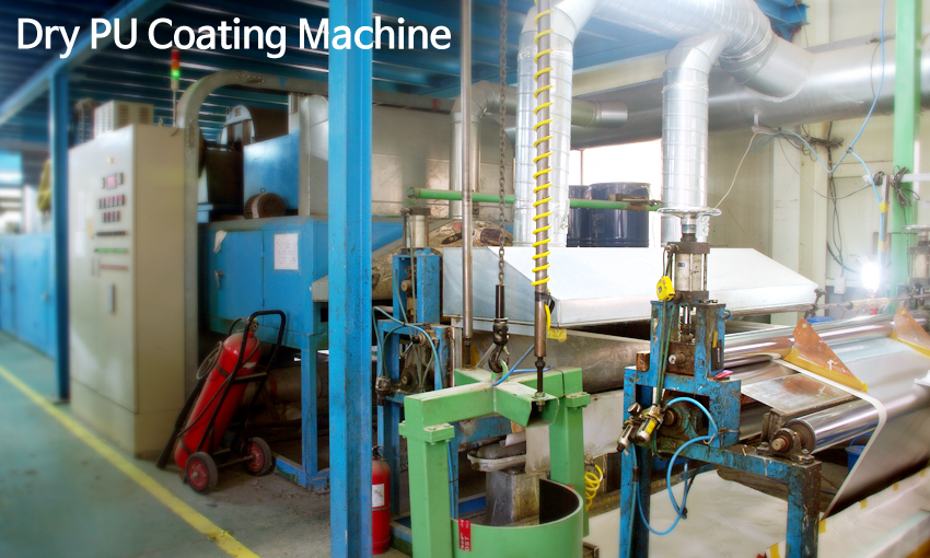 dry PU coating machine